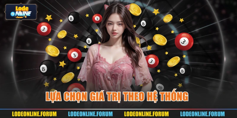 Lựa chọn giá trị theo hệ thống