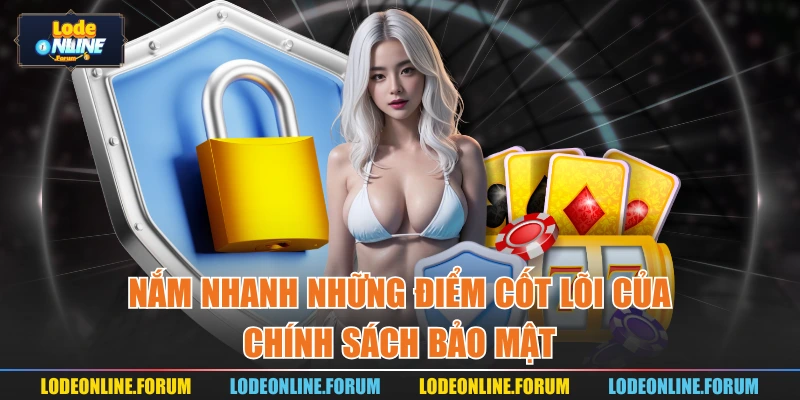 Nắm nhanh những điểm cốt lõi của chính sách bảo mật